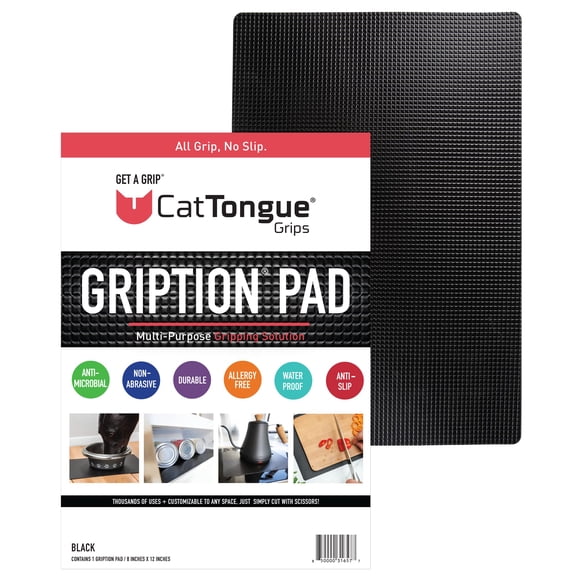 Tapete antideslizante no adhesivo CatTongue Grips para encimeras