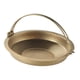 thumbnail image 1 of Olla Sukiyaki Nabe Para Senderismo En Interiores Y Exteriores, Sartén De Acero Inoxidable, Sartén Sukiyaki De 22cm, Color Dorado, 1 of 3