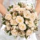 thumbnail image 2 of Ramo de flores artificiales Pusuny Peonies, seda, color beige, 4 unidades, 2 of 9
