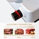 thumbnail image 4 of Cortadora de carne LELOCLE, 340 W, eléctrica, 25 cm, para hogar/comercio, 4 of 8