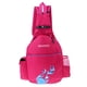 thumbnail image 5 of mochila de tenis a prueba de agua mochila resistencia a la abrasión bolsa de bádminton rosa roja, 5 of 5