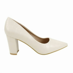 Zapato New Walk Fiesta Reptil Crema