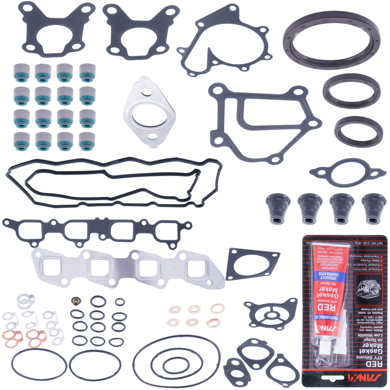 Repuestos Del Sol - Juego Empaquetadura Motor Nissan Navara 2.5 2013 2016