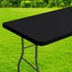 thumbnail image 1 of Funda de mantel Homing de poliéster impermeable, 240 x 76 cm, color negro, 1 of 3