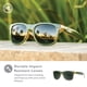 thumbnail image 5 of Gafas de sol Knockaround Fort Knocks polarizadas UV400 verde militar, 5 of 8