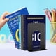 thumbnail image 2 of Porta libros JIKIOU de 6 piezas, metal negro, 17 cm, 2 of 7