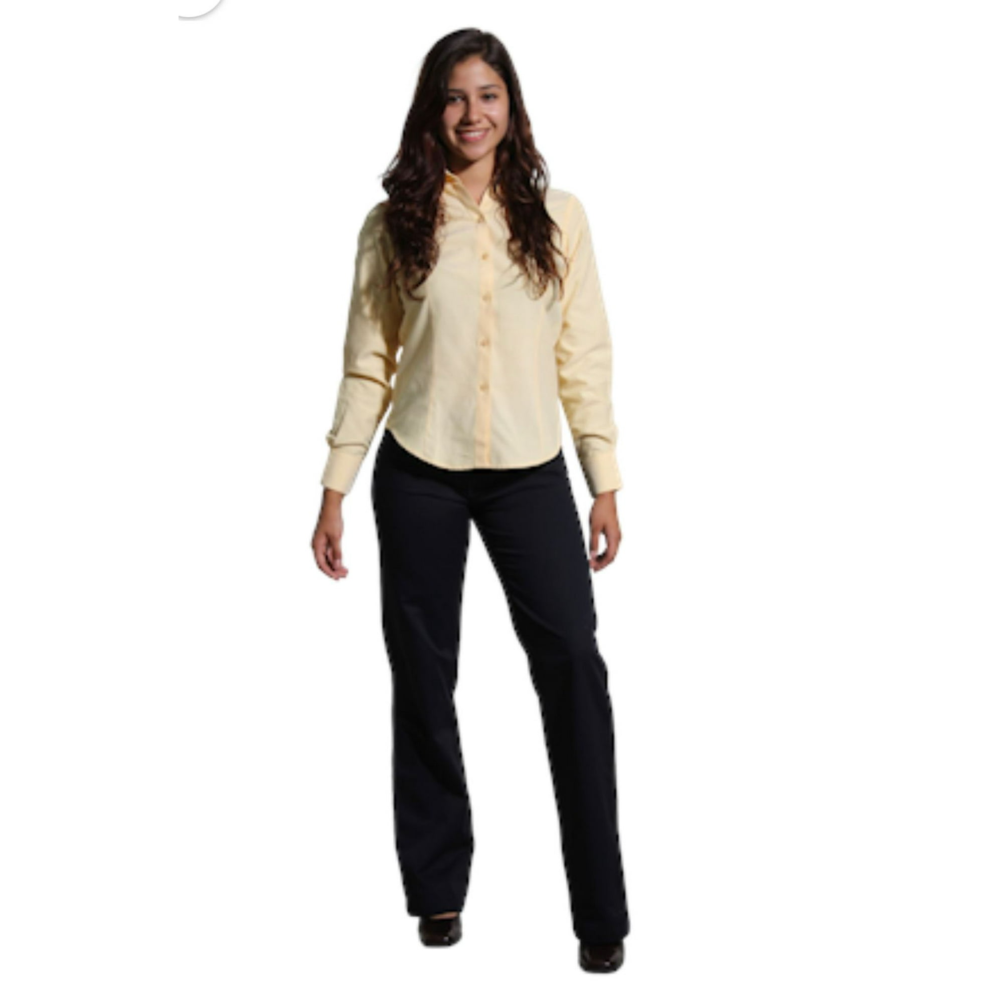 90 Grados - Pantalón Mujer Gabardina Azul Marino