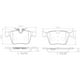 thumbnail image 2 of Pastillas Freno para auto Volvo XC90 2015-2023 Trasero, 2 of 3