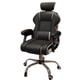 thumbnail image 1 of Silla gerencial apoyo lumbar y pies reclinable ChicHome, 1 of 2
