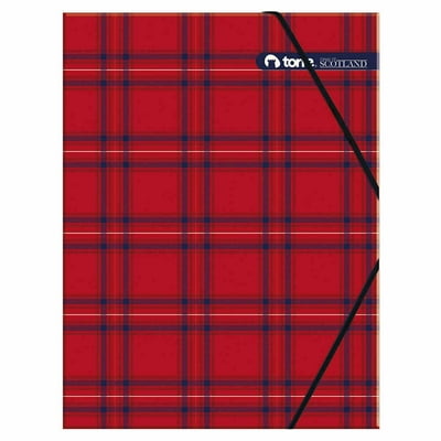 Carpeta Cartulina Con Elásticos 1 Un Torre