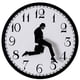 thumbnail image 1 of 10 "/ 12" Reloj De Pared Moderno Sala De Estar Silenciosa Decoración De Baño Adorno 25cm, 1 of 3