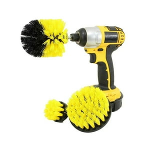 Concepts Life - Cepillos De Limpieza De Auto Y Hogar Para Taladro 3 Piezas