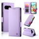 thumbnail image 1 of Funda Cartera Magnética con Tarjetas y Soporte para Google Pixel 9A Morado, 1 of 6