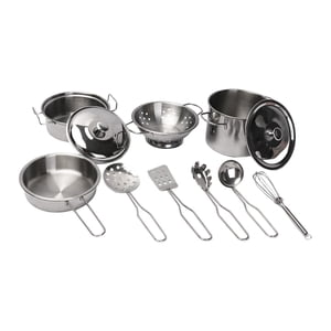 Magideal - Cocina Juego De Simulación Juguetes Juego De Ollas Y Sartenes Utensilios De Cocina Para Cumpleaños Hogar Guardería De Juguete Reutilizable Para Niños