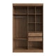 thumbnail image 3 of Clóset Orlando 4 Puertas 2 Cajones Interiores Mdf Cataño - Beige, 3 of 6