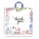 thumbnail image 2 of Bolsas De Plástico Moradas Q Crafts Floral Thank You Paquete De 50, 2 of 5