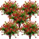 thumbnail image 1 of Flores artificiales Grunyia, eucalipto rojo, 10 paquetes, 1 of 7