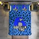 thumbnail image 2 of Blue Leopard Print Gorilla Tag Comforter Set Soft 3 Pcs Twin Bedding Sets Thicken for All Season, 2 of 5