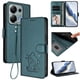 thumbnail image 2 of Carcasa Billetera de Cuero Sintético para Xiaomi Redmi Note 14S 4G, Verde Oscuro, 2 of 6
