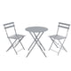 thumbnail image 1 of Set Metal Plegable 2 Sillas + Mesa Gris, 1 of 3