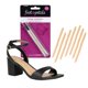 thumbnail image 1 of Almohadillas para tiras Foot Petals, 8 piezas, caqui, recortables, 1 of 6