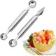thumbnail image 1 of Juego de cucharas Fruit Baller Melostu de acero inoxidable plateado, 20 cm, 1 of 7