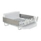 thumbnail image 1 of Estante para platos KitchenAid Compact de alambre satinado con escurridor gris, 1 of 3