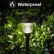 thumbnail image 5 of Luces solares para senderos BEAU JARDIN pack de 8, cambio de color, impermeables, 5 of 6