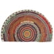 thumbnail image 1 of Felpudo semicircular para baño, alfombra semicircular de estilo bohemio, antideslizante, absorbente, de microfibra, para cocina y sala de estar., 1 of 8