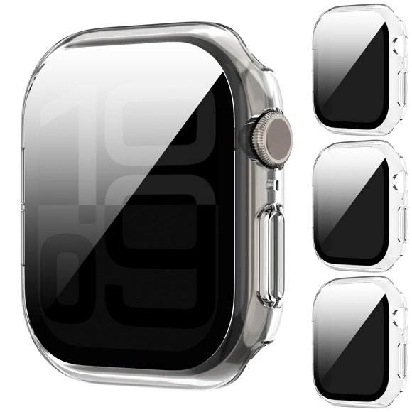 Protector de pantalla AIDOWU para Apple Watch 46 mm (pack de 3)