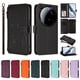 thumbnail image 3 of Funda Cartera Mariposa para [Xiaomi 15 Ultra] con Soporte y Cremallera Negro, 3 of 6