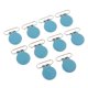 thumbnail image 5 of 10pcs Metal Pacifier Suspender Clip para Dummy Baby Teether Toy Holder Blue, 5 of 5