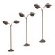 thumbnail image 5 of 3x Iron T Bar Earring Necklace Jewelry Display Stand Rack Copper-Leave, 5 of 5