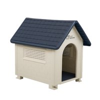 Casa Para Perros Mascota 40X44X69 Cm Duke Gris Petwoow