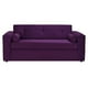 thumbnail image 1 of Sofa Vivo 3c Felpa 30 Morado, 1 of 5