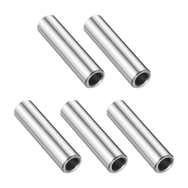 5 Paquetes de Separadores de Acero Inoxidable 1/4" de Diámetro Interior x 3/8" de Diámetro Exterior x 1-1/2" de Longitud