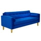thumbnail image 2 of Sofa Retro 3cg Felpa 01 Azul Rey, 2 of 6