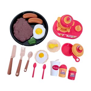 Bothyi - Juego De Cocina Para Niños Pequeños, Juguetes De Cocina Preescolares Para Niños, Niñas, Niños, Regalo De Cumpleaños, 23 Uds.