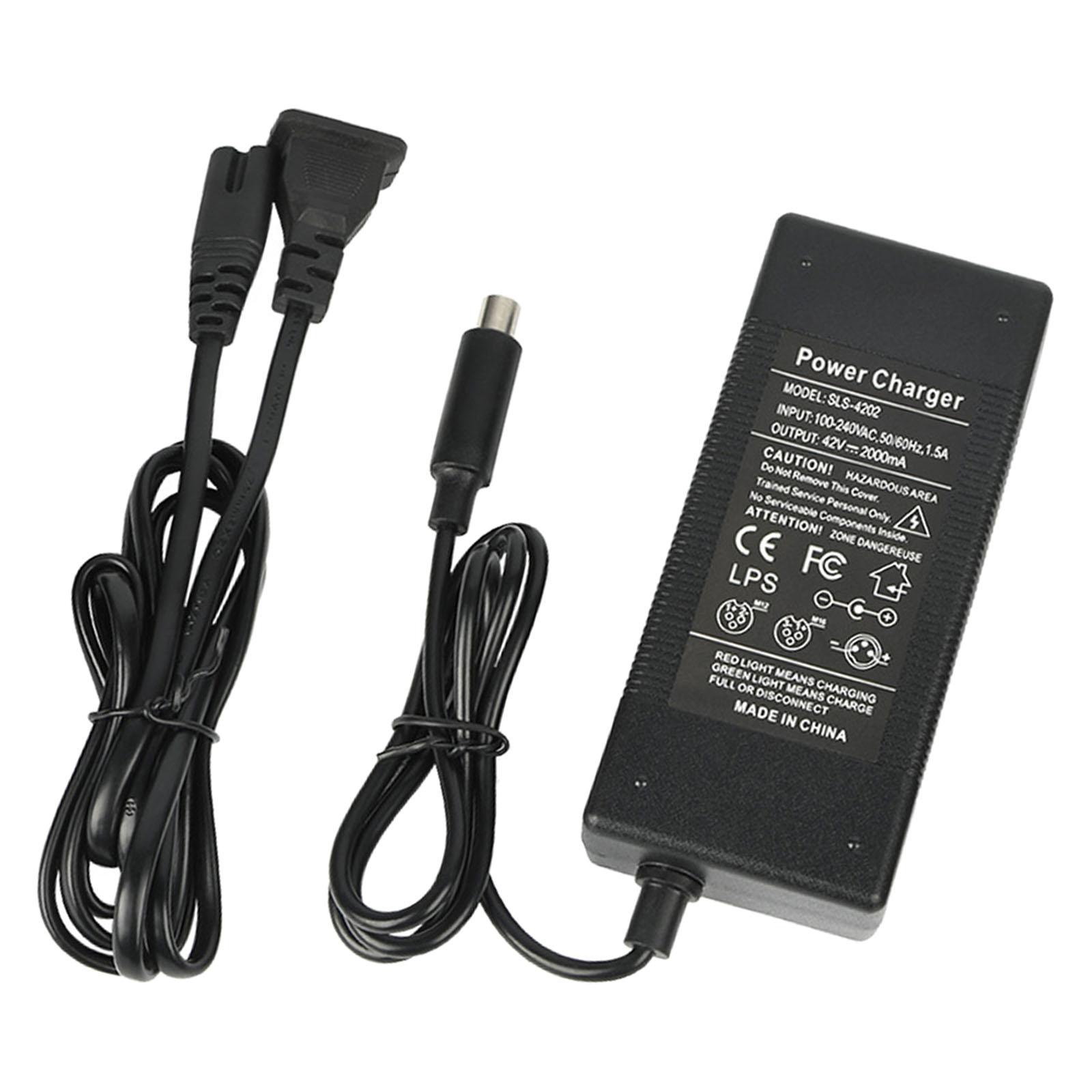 Magideal - De Batería Para Patinete Eléctrico De 42 2 A, Accesorios De Enchufe De Ee. Uu. Reemplaza