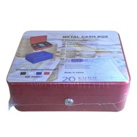 Genérico - Caja Fuerte Seguridad Metalica Llave Para Dinero