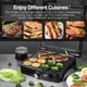 thumbnail image 3 of Panini Press Grill OSTBA, 4 rebanadas, para interiores, 180 °C, acero inoxidable, 3 of 7