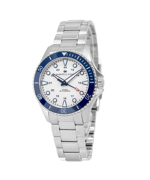 Reloj Hamilton Khaki Navy Scuba Stainless Steel Silver Dial