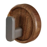 Magideal - 5 Piezas Ganchos De Pared Soportes Para Toallas Ganchos De Baño Y Percheros De Madera Con Diseño Nórdico Para Montaje Sencillo Adecuado Para Colgar Ba 1 Pieza