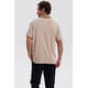 thumbnail image 3 of Polera Hombre Botón Beige, 3 of 4