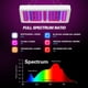 thumbnail image 3 of Lámpara LED para cultivo de plantas SERWING B1000W, regulable, espectro completo, 3 of 6