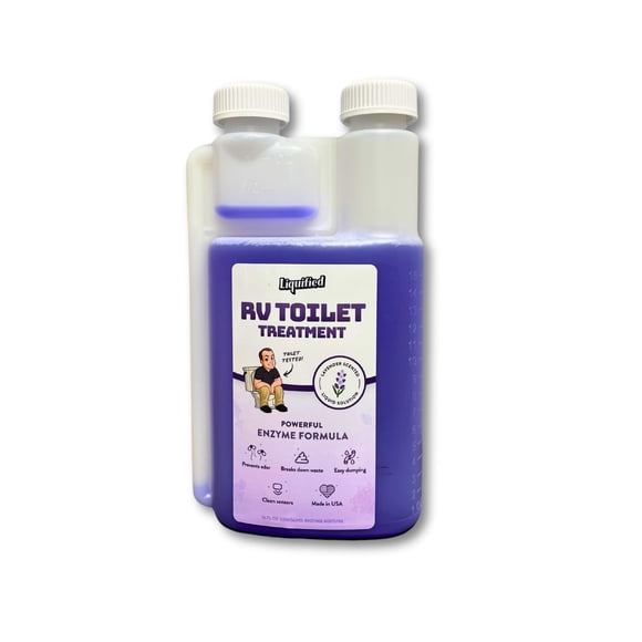 Digestor negro líquido para tratamiento de inodoros RV, 480 ml