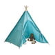 thumbnail image 1 of Carpa Tipi Niños Infantil 160 Cm Celeste Juguete Decoración, 1 of 7