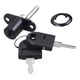 thumbnail image 2 of Cerradura De émbolo De Empuje Para Gabinete, Cerradura De émbolo Para Puerta Corredera, Escritorio, 16mm, Negro, 2 of 5