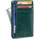thumbnail image 2 of Cartera Travelambo Slim de piel con bloqueo RFID de 8 cm x 10 cm, 2 of 3