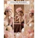 thumbnail image 4 of Sombrero Fascinator Thstdhy – Conjunto Rosa Empolvado para Fiesta de Té, 4 of 7